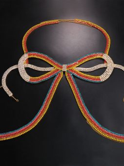 Women's Fashion Personality Bow Bra Body Chain